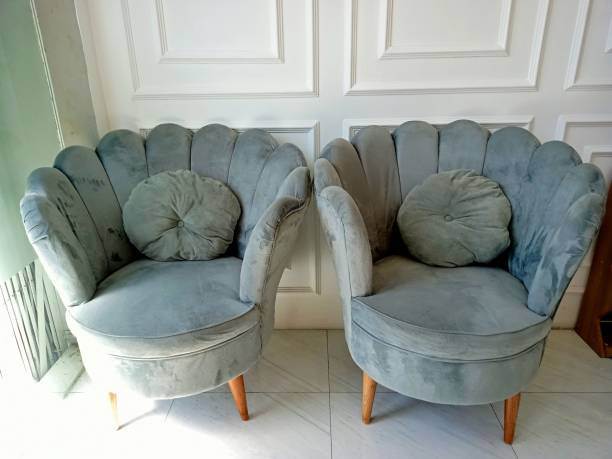 تصویر 4 از مبل راحتی صدفی طوسی هارمونی رنگی خنثی جلوه‌ ای لوکس